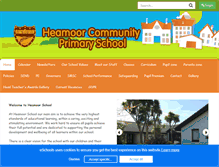 Tablet Screenshot of heamoorschool.co.uk